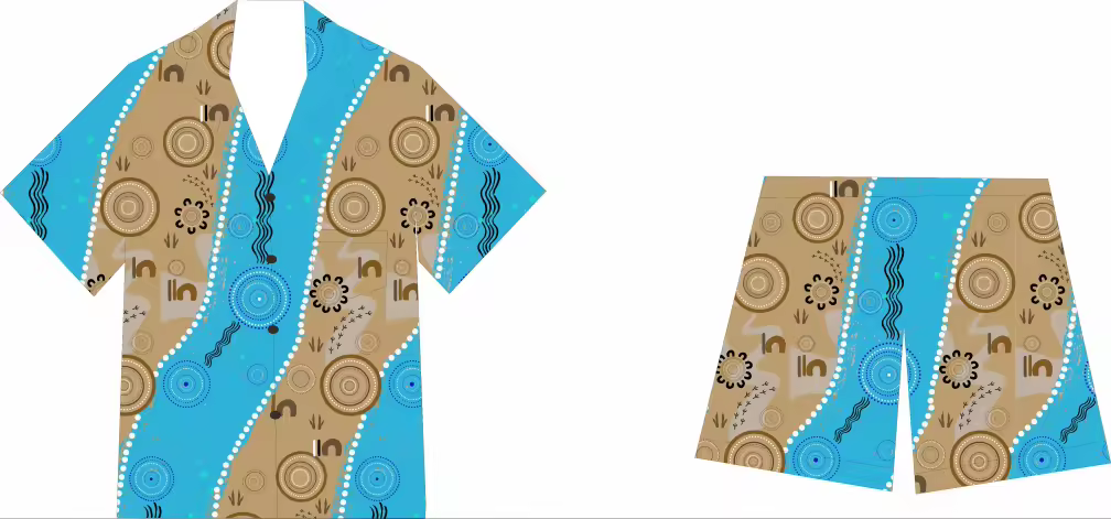 PRE-ORDER land and sea summer pj's (kids)