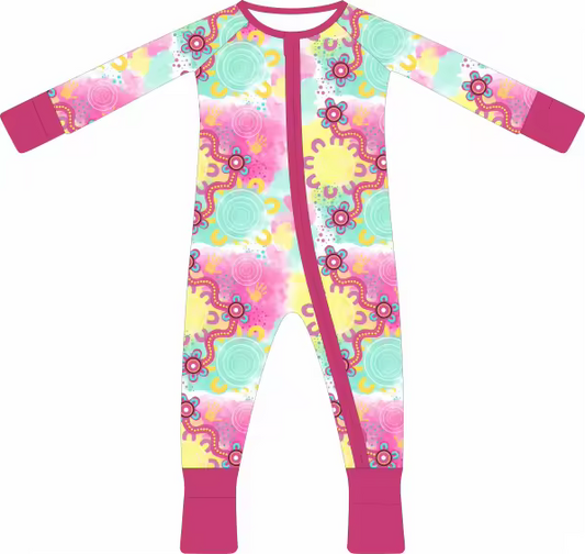 Baby onesie (family connection design