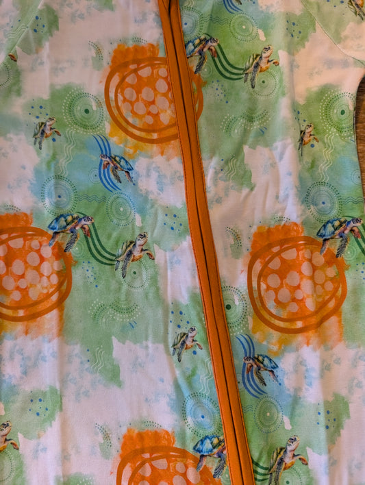 Baby onesie (turtles nesting ground)